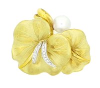 Spilla Annamaria Cammilli Donna in Oro giallo Perla PSP10362 - PSP10362